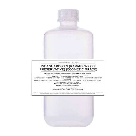 paraben free preservative for cosmetics.